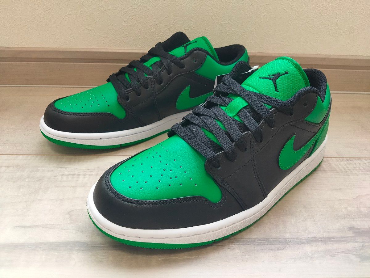 29cm NIKE AIR JORDAN 1 LOW LUCKY GREEN ナイキ エアジョーダン ロー ラッキーグリーン 緑