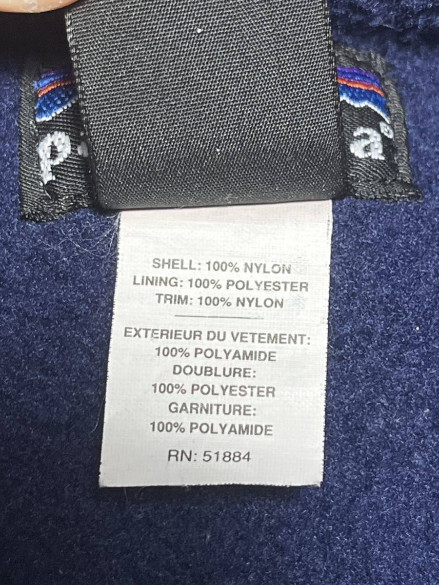 97' ヴィンテージ patagonia パタゴニア バギーズジャケット　ナイロンジャケット vintage jacket アメリカ製　MADE IN USA_画像4