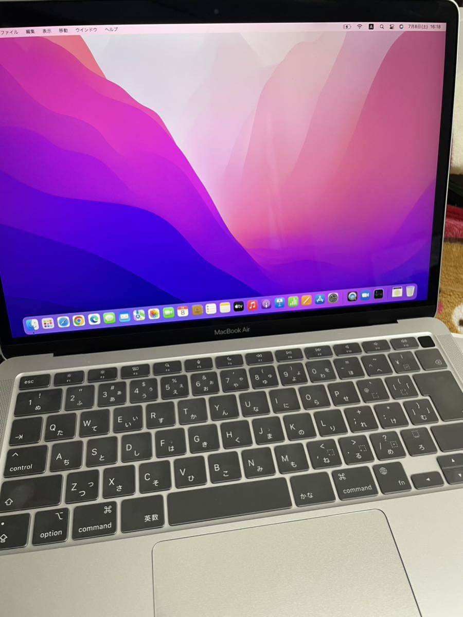 殆ど使っていません】Apple M1チップ搭載MacBook Air 8GBユニファイド