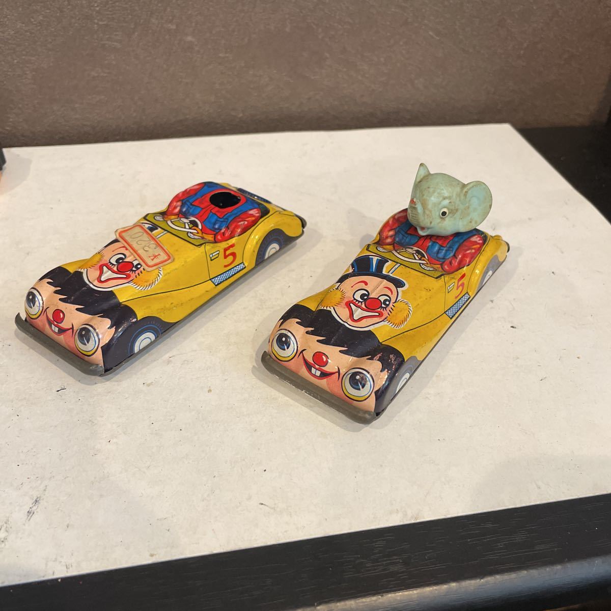 ブリキ玩具　レースカー 昭和レトロ 当時物 2台まとめ_画像1