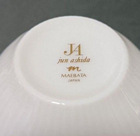 514   Jun Ashida（芦田淳）前畑陶器　カップ&ソーサー　未使用品　コーヒーカップ　ティーカップ