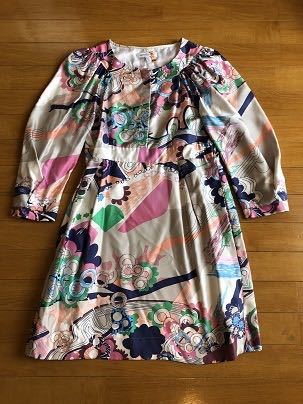 See By Chloe(シーバイクロエ）シルクワンピース☆イタリア４２（Ｍ－Ｌサイズ）☆Ｕｓｅｄ送料込み