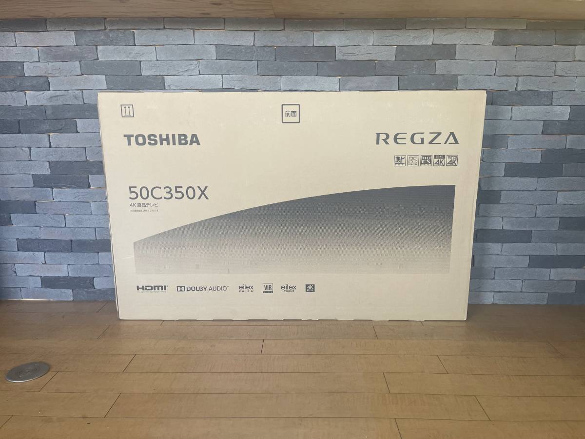 未開封新品TOSHIBA REGZA 50C350X 4K 液晶テレビ50V型東芝レグザ家電23