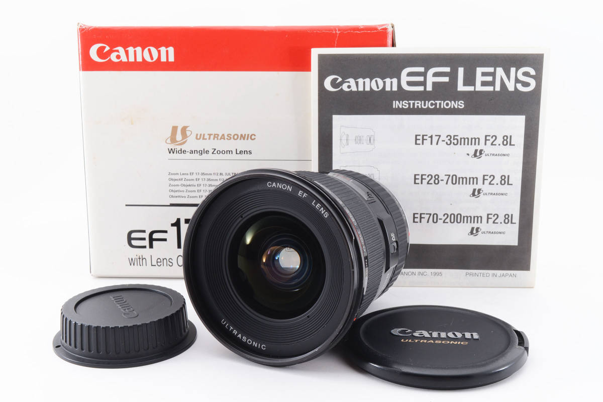 ☆元箱付きの稀少品☆ キャノンCANON EF 17-35mm F2.8 L USM ♯A4023