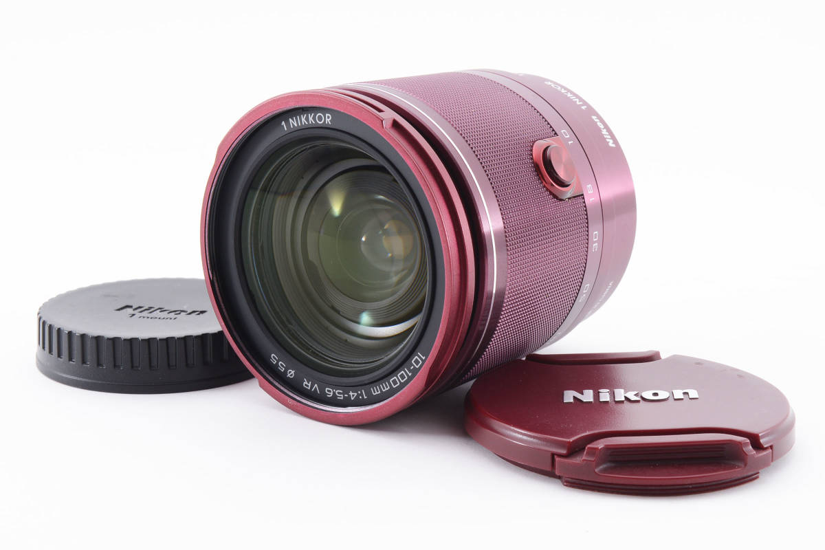 ニコン 1 Nikkor30-110mm f3.8-5.6 VR RED レンズ-