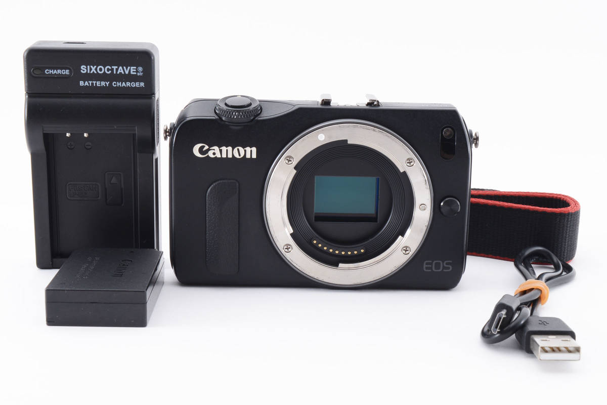 気質アップ 難あり品・撮影可能 キャノン CANON EOS M ブラック ボディ