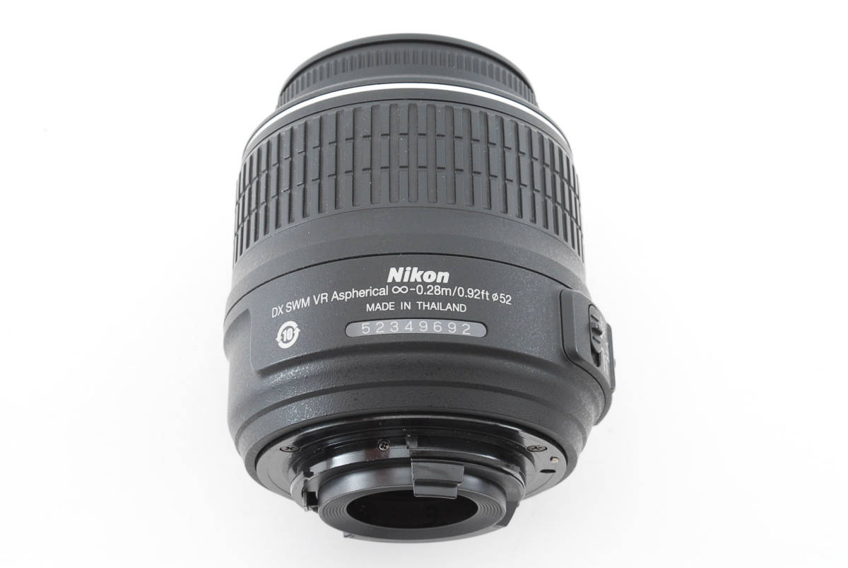 軽度の訳あり・動作品 ニコン Nikon AF-S NIKKOR DX 18-55mm F3.5-5.6 G VR ♯A3949_画像9