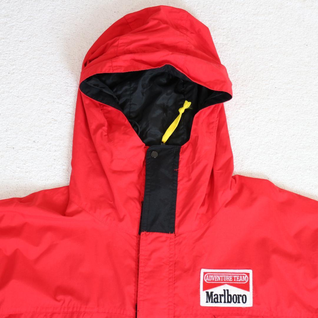 90s Marlboro マルボロ マウンテンパーカー ワッペン 古着 L-