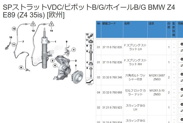 BMW+他メーカー パーツリスト オンライン版　EPC ETK_画像8