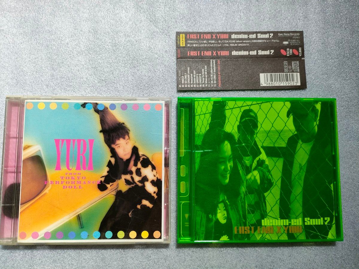 市井由理関連CD２品セット【東京パフォーマンスドール】【EAST END】