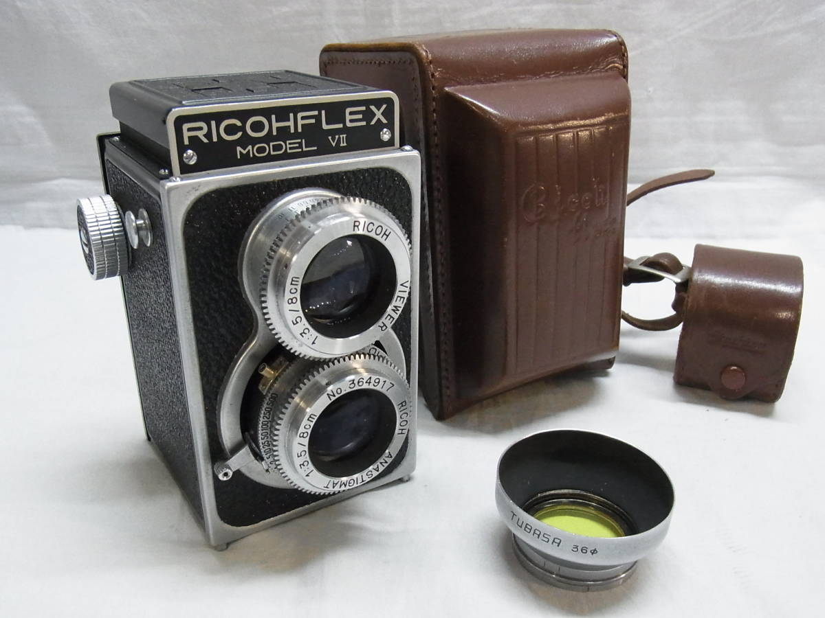 △二眼レフカメラ RICOHFLEX MODEL Ⅶ リコー VIEW | JChere雅虎拍卖代购