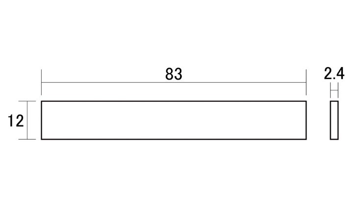 SCUD(スカッド) F-3402W ボーンサドル ブランク_画像2