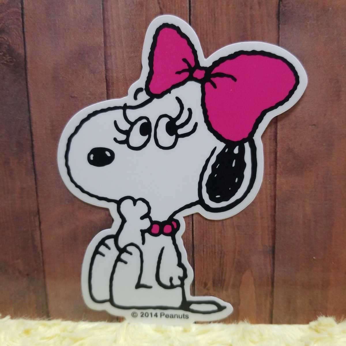 PEANUTS SNOOPY スヌーピー ステッカー (2)_画像1