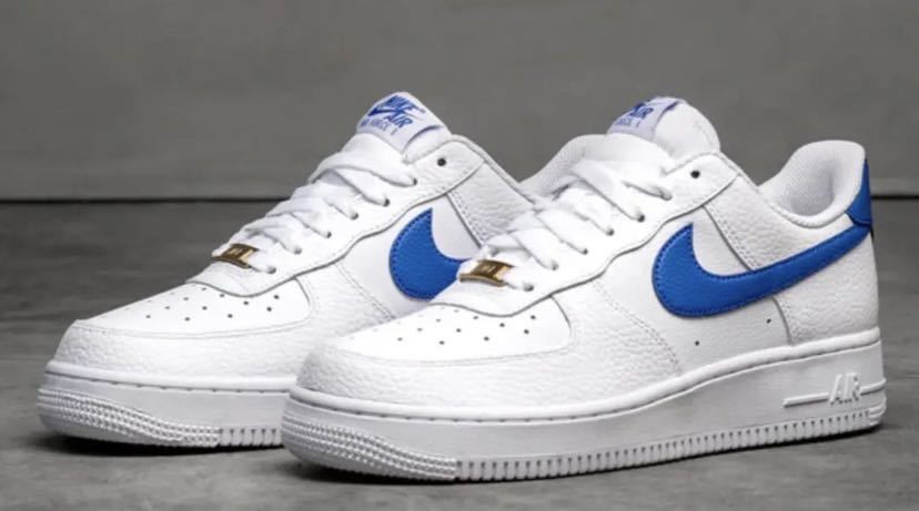 即決28cm NIKE AIR FORCE1 Low White Royal Blueナイキ エアフォース 1 ロー ホワイト ロイヤル ブルー　 新品国内正規品