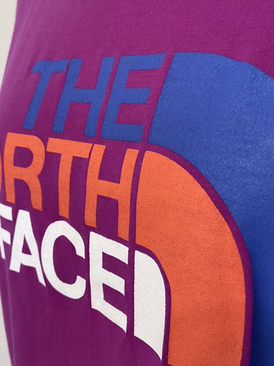 レディース【 THE NORTH FACE★ザ・ノースフェイス】Tシャツ・プリントＴシャツ・パープル・Lサイズ_画像4