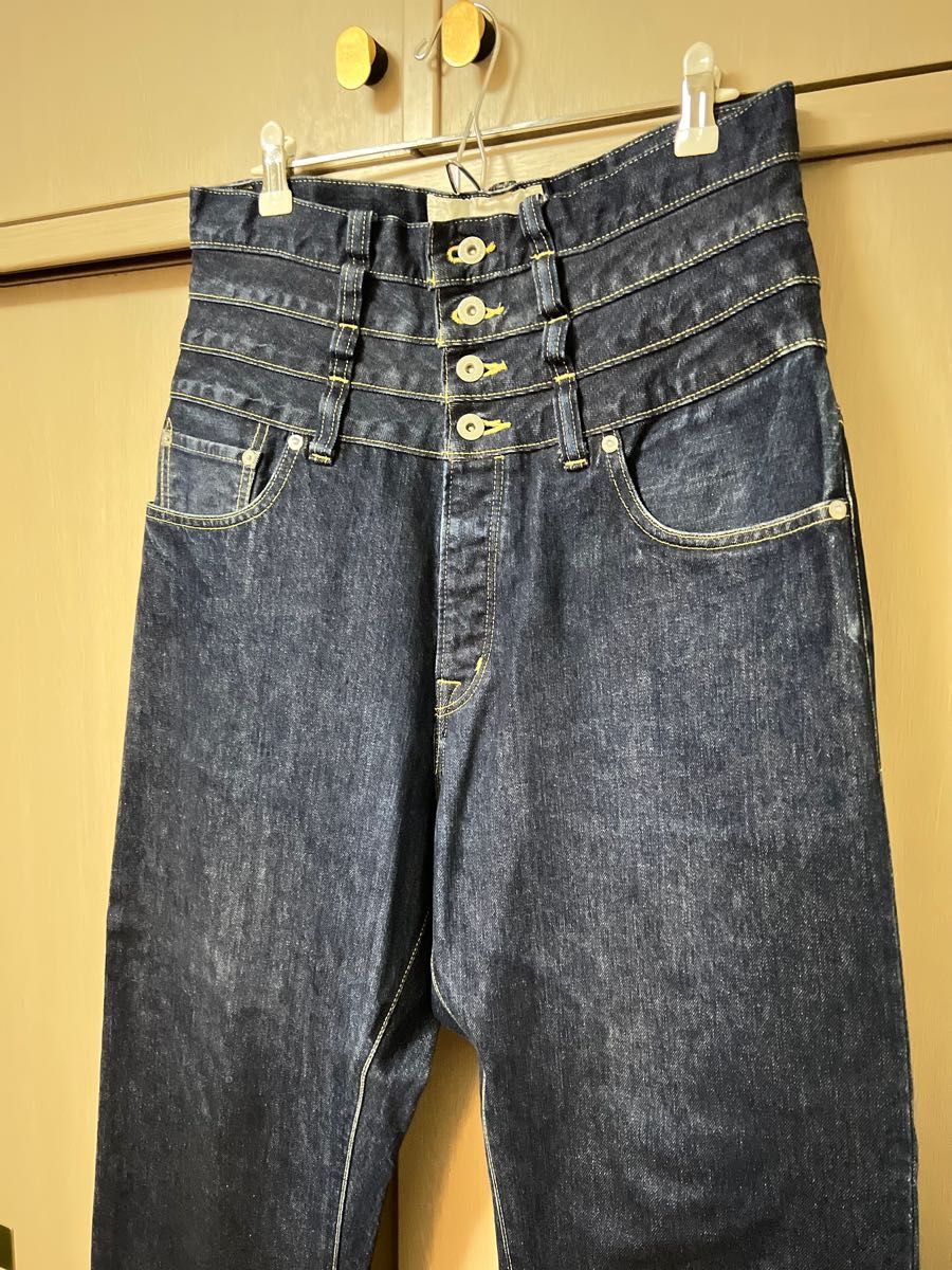 GANRYU 5連ベルトループデニム サルエルパンツ FUMITO GANRYU 5連ベルトループデニム サルエルパンツ FUMITO