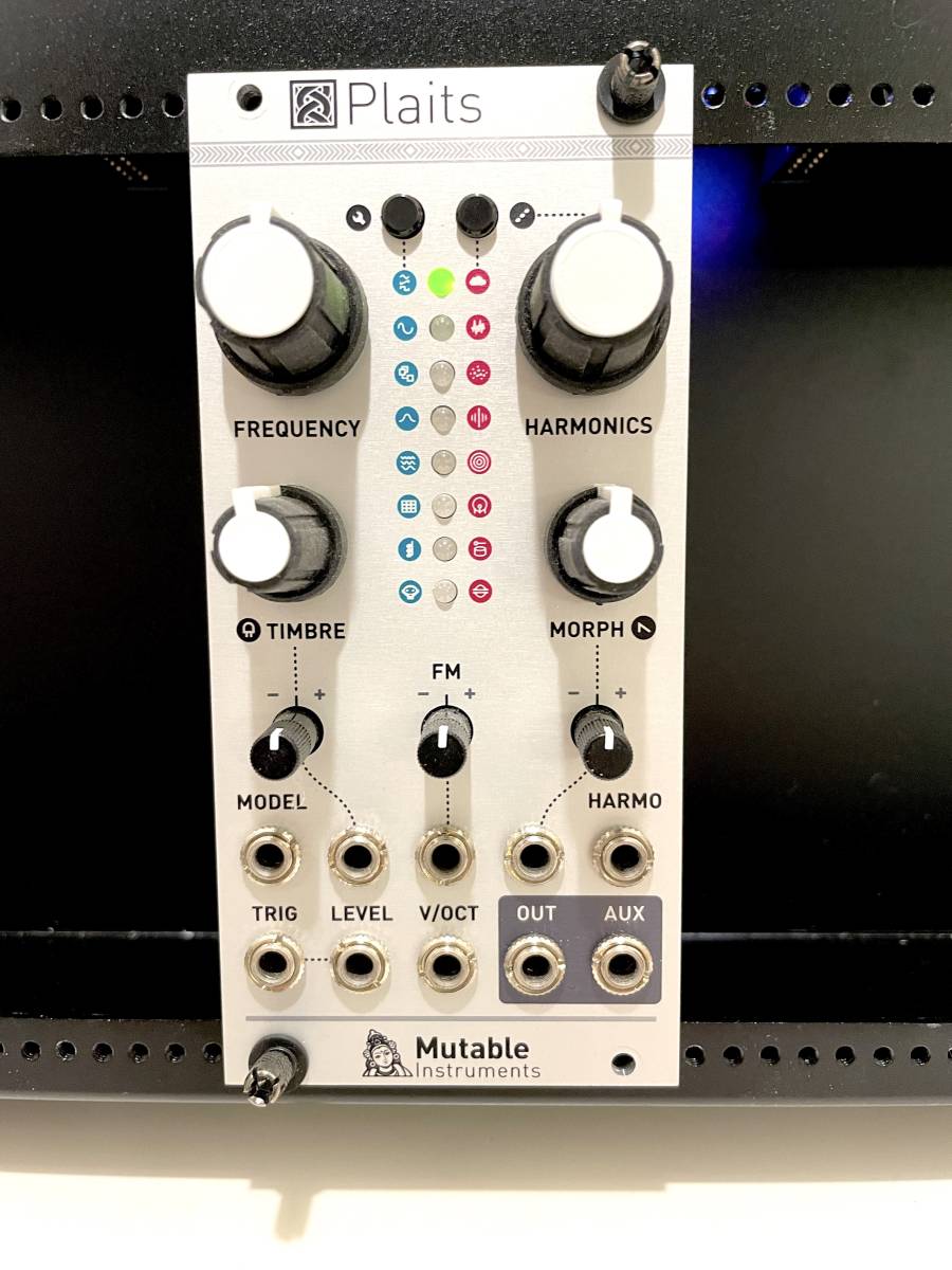 Mutable Instruments Plaits モジュラーシンセ-