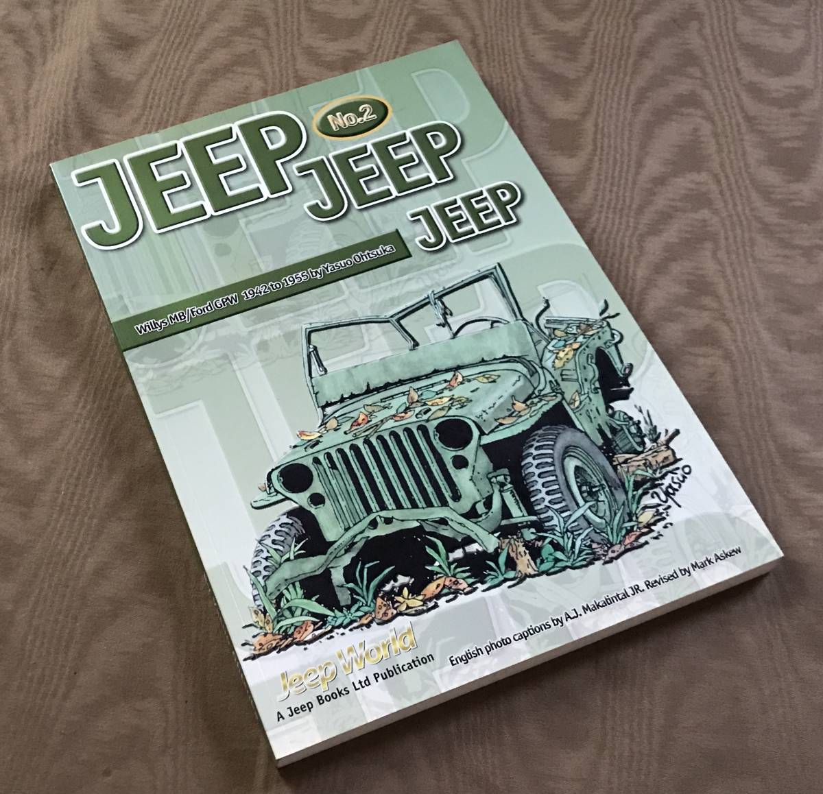  иностранная книга большой .. сырой JEEP JEEP JEEP NO.2 поиск : Jeep милитари Jeep geo лама фотоальбом сборник репродукций Lupin III kali мужской Toro. замок 