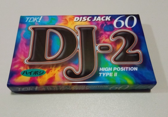 未使用 カセットテープ TDK DJ-2 60 TYPE2 ハイポジ 60分_画像1