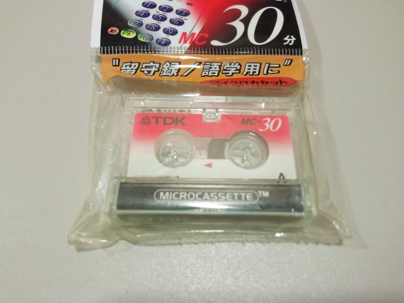 未使用 カセットテープ TDK マイクロカセット　D-MC30UN MC-30　_画像2