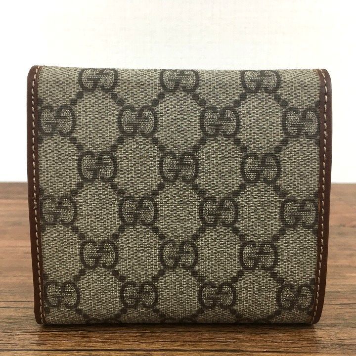 Yahoo!オークション - ☆送料無料☆ 未使用品 GUCCI 三つ折り財布 1903...