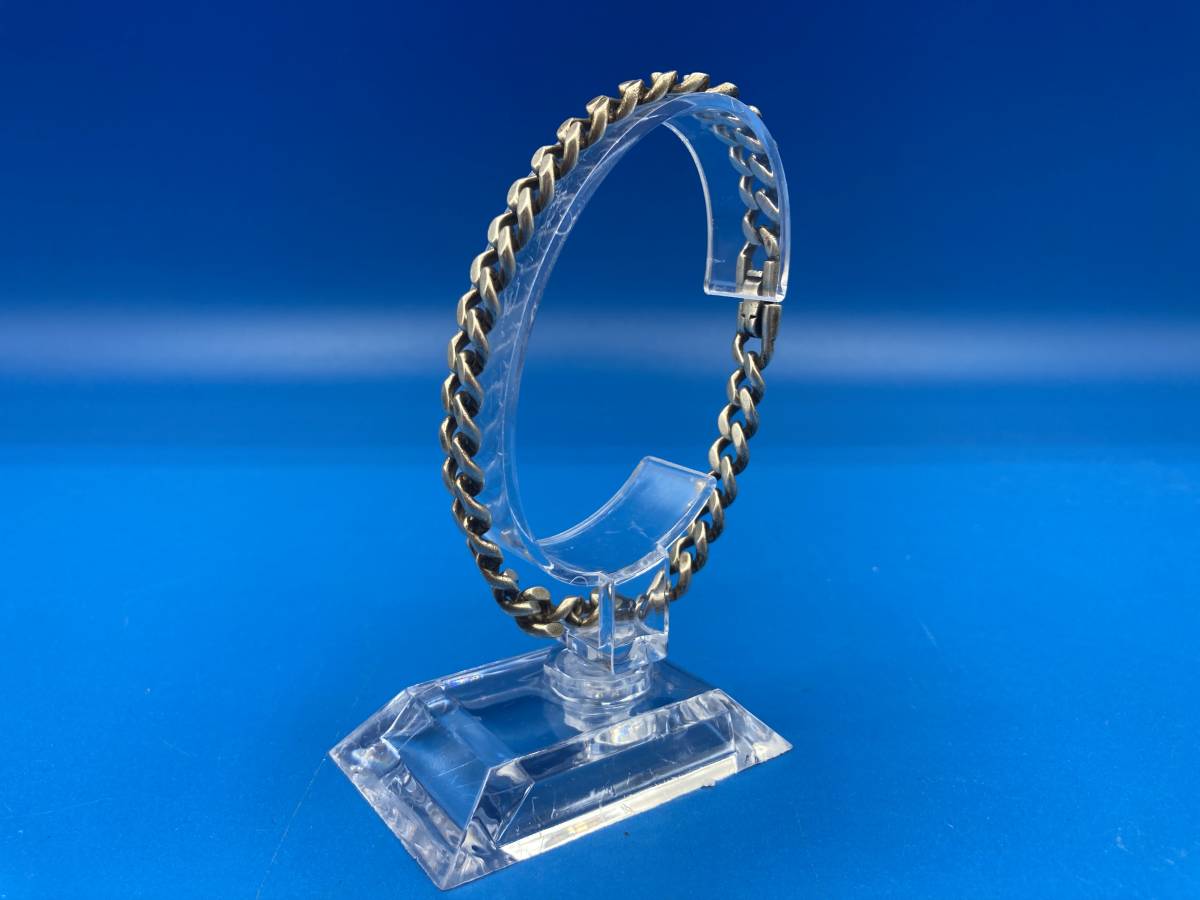 完璧 ★長さ SV925 ★ブレスレット アクセサリー 保管品】Silver 箱なし 【used L=200mm 20.6g ★重量 シルバー 完璧 ★長さ SV925 ★ブレスレット アクセサリー 保管品】Silver 箱なし 【used L=200mm 20.6g ★重量 シルバー