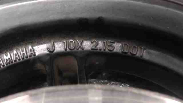 ジョグ(FI)Deluxe　SA39J　の　ホイールセット　タイヤ付き *1689898244　中古_画像5