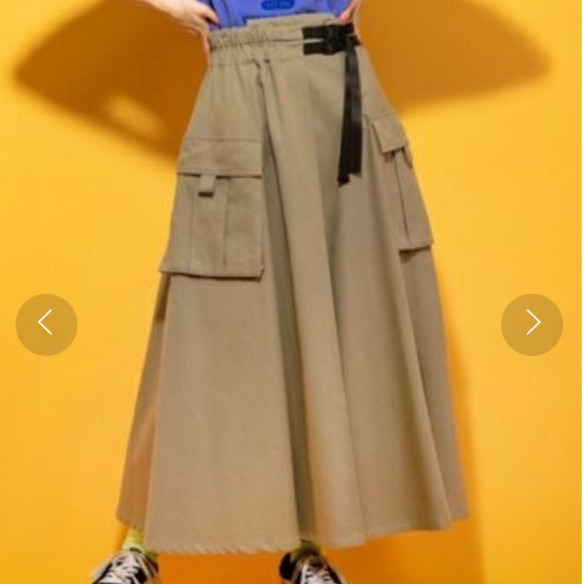 キャンディストリッパー CARGO WRAPPED スカート ロングスカート