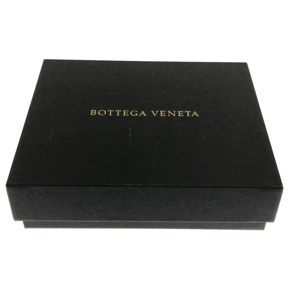 BOTTEGA VENETA ボッテガヴェネタ イントレチャート マネークリップ付き 二つ折り財布 ブラック/ブルー_画像6