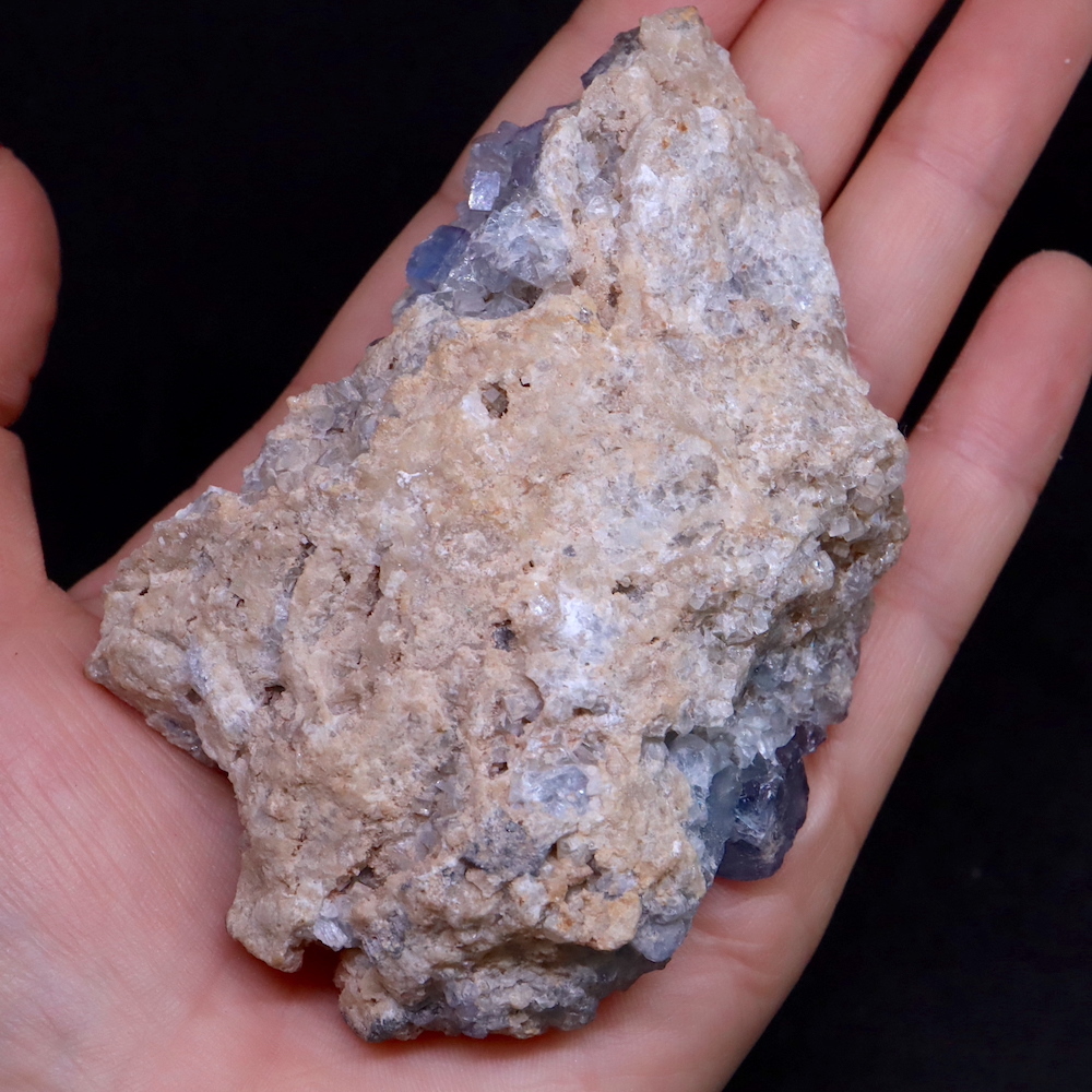 【送料無料】蛍石 フローライト 原石 205g FL308　鉱物　天然石　パワーストーン_画像9