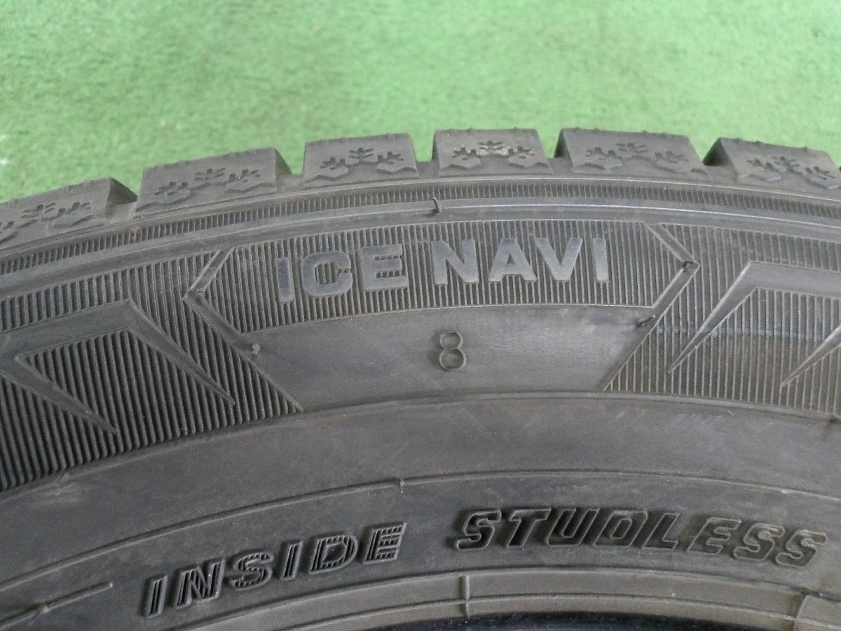 『GOODYEAR　グッドイヤー　ICE NAVI8　アイスナビ　165/70R14　2021年製　冬タイヤ　スタッドレスタイヤ　4本セット』_画像8