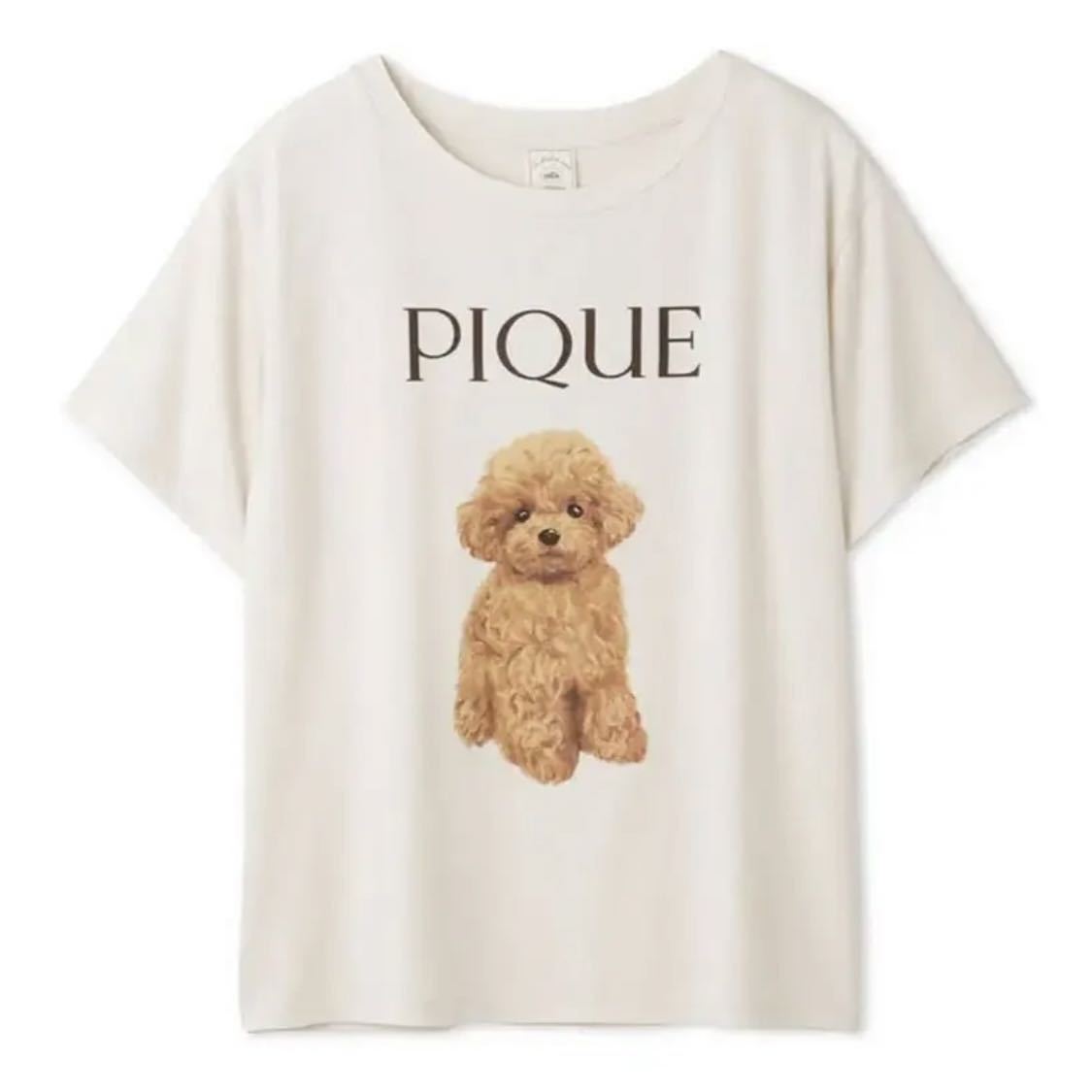 ジェラートピケ トイプードル柄 ルームウェア Tシャツ&ロング ジェラートピケ トイプードル柄 ルームウェア Tシャツ&ロング