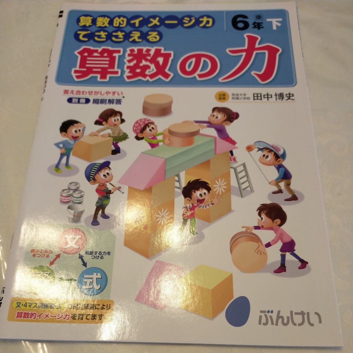 算数 算数の力 6年 下 6年生 問題集 ドリル さんすう ぶんけい 教科書