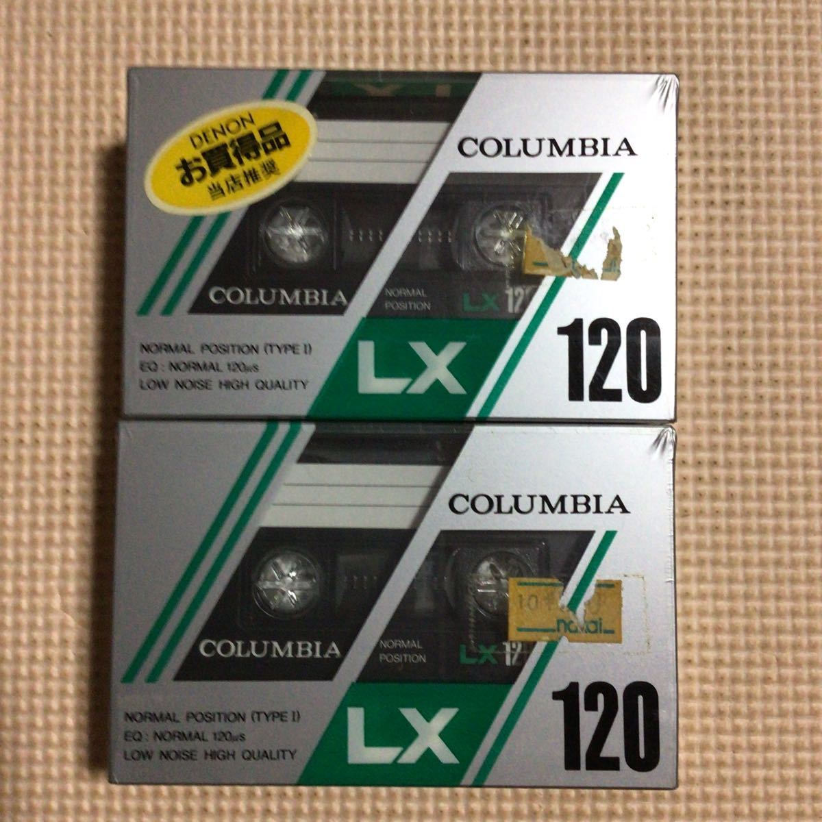 Columbia【コロンビア】LX 120 2パックx2 ノーマルポジション　カセットテープ4本セット【未開封新品】★_画像1