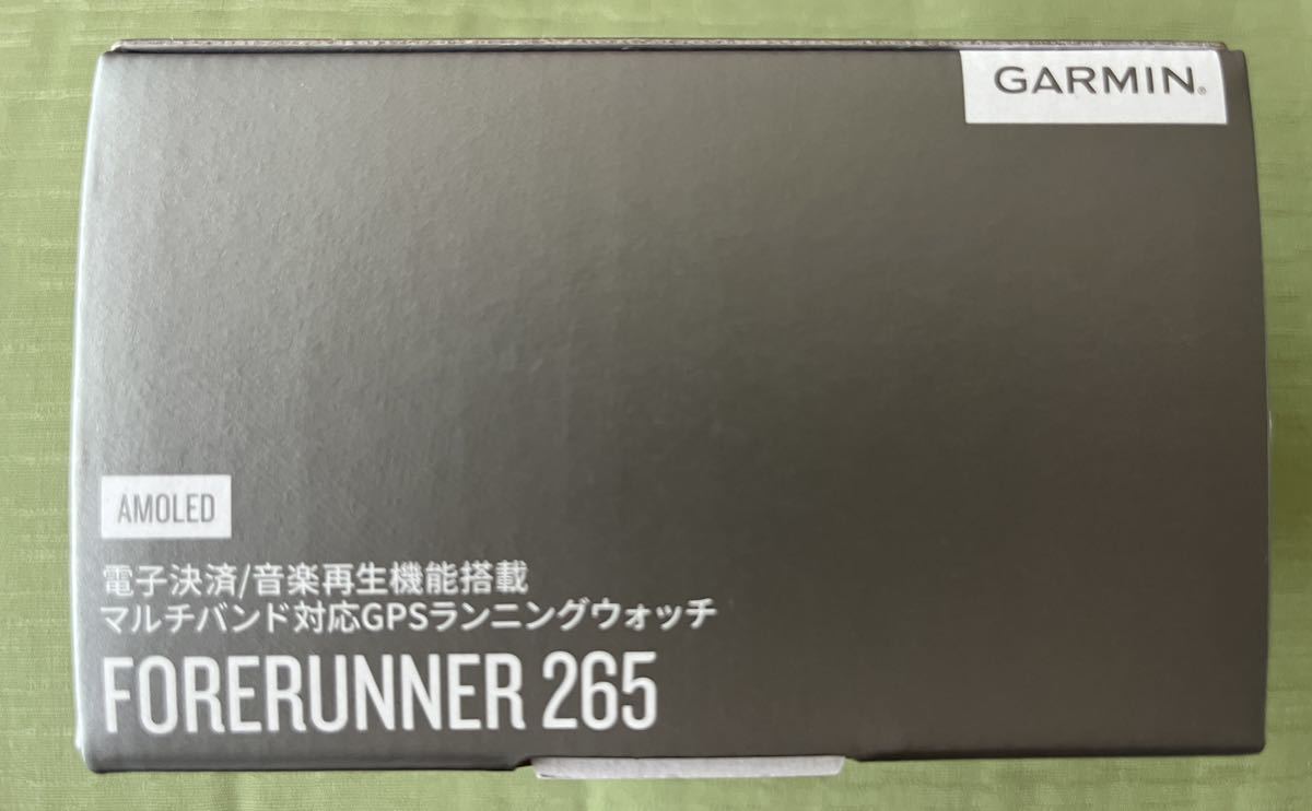 新品ガーミン GARMIN Forerunner 265 Music Black おまけ付き