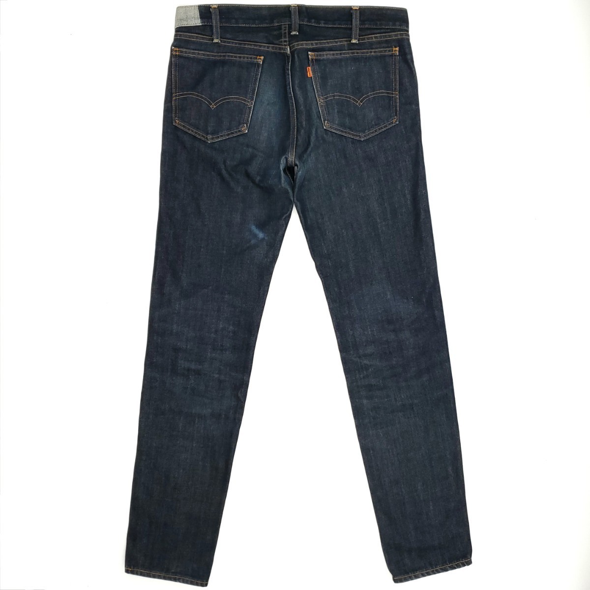 オレンジタブビッグE◆Levi's 68606◆W32日本製ビンテージ復刻ジーンズリーバイス606スリムスキニーメンズデニムレプリカLVC501XX好きも675