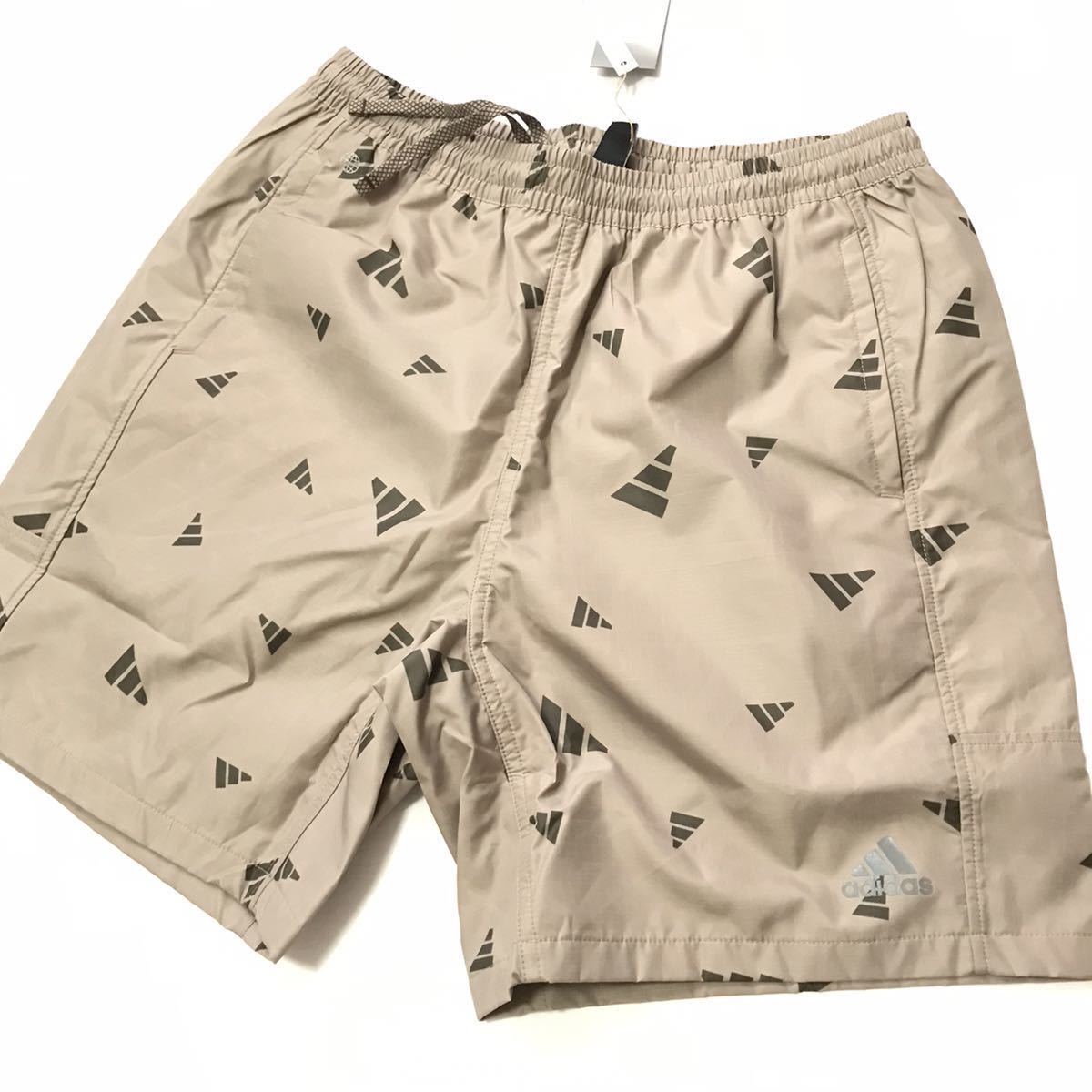 □新品メンズ総柄 ブラウン アディダス 新品 メンズ