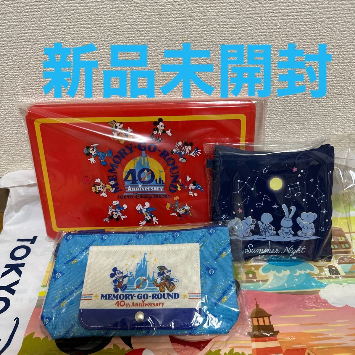 新品未開封 ディズニー 40周年 レトロ スーベニア ランチ 新品未開封 ディズニー 40周年 レトロ スーベニア ランチ