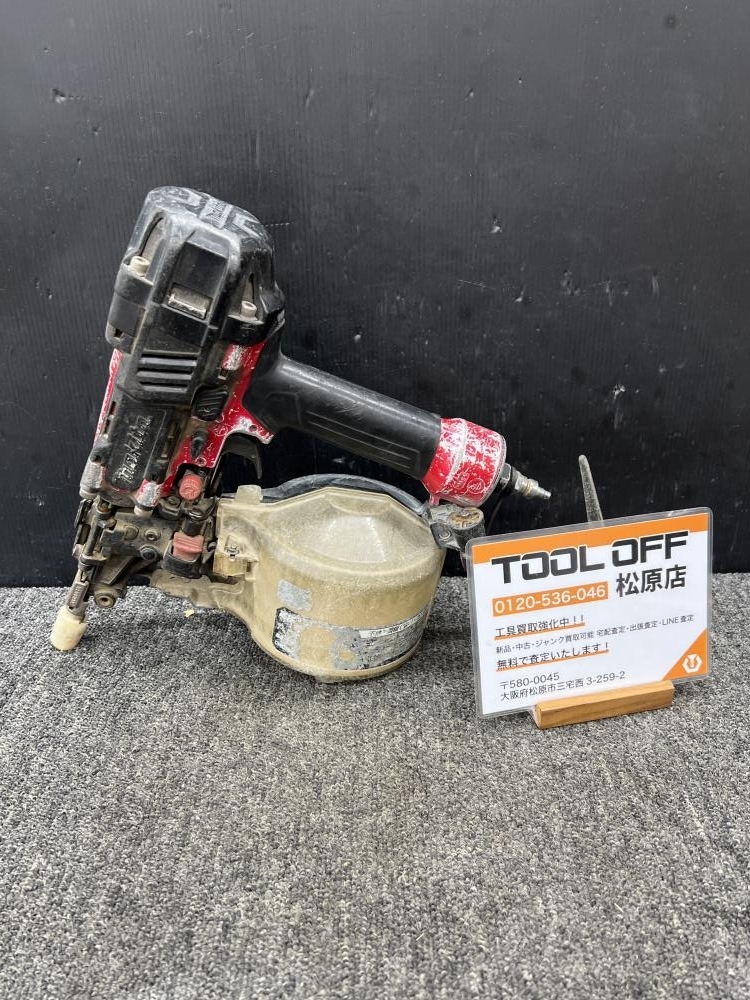 購入卸値】ヤフオク! - 中古 makita マキタ 高圧 65mm エア釘打 AN620H