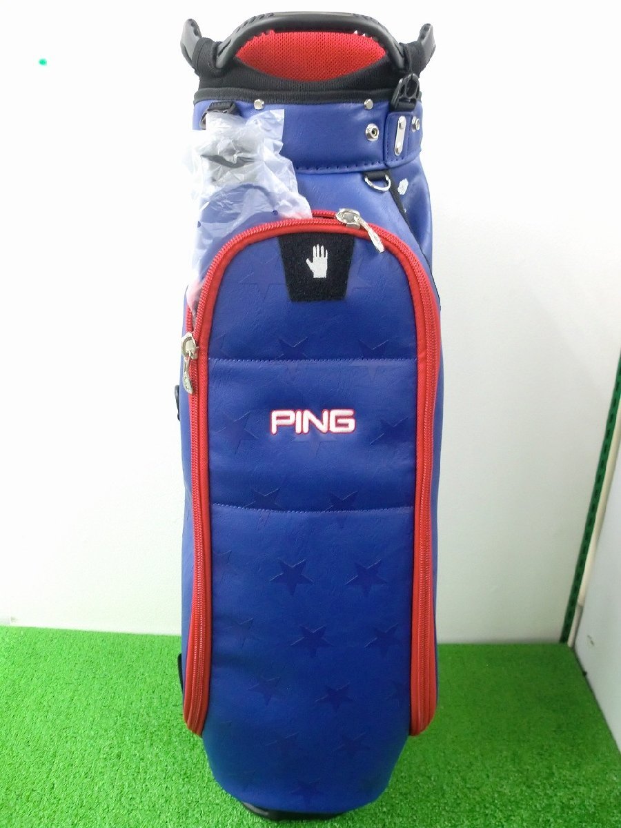 訳あり PING キャディバッグ CB-P212 ワンポケット トリコ フード付 訳あり PING キャディバッグ CB-P212 ワンポケット トリコ フード付