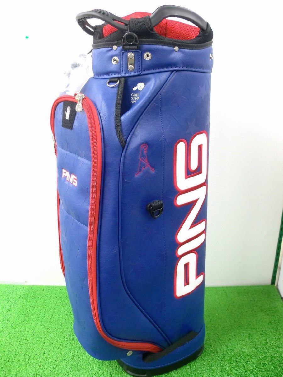 訳あり PING キャディバッグ CB-P212 ワンポケット トリコ フード付 訳あり PING キャディバッグ CB-P212 ワンポケット トリコ フード付