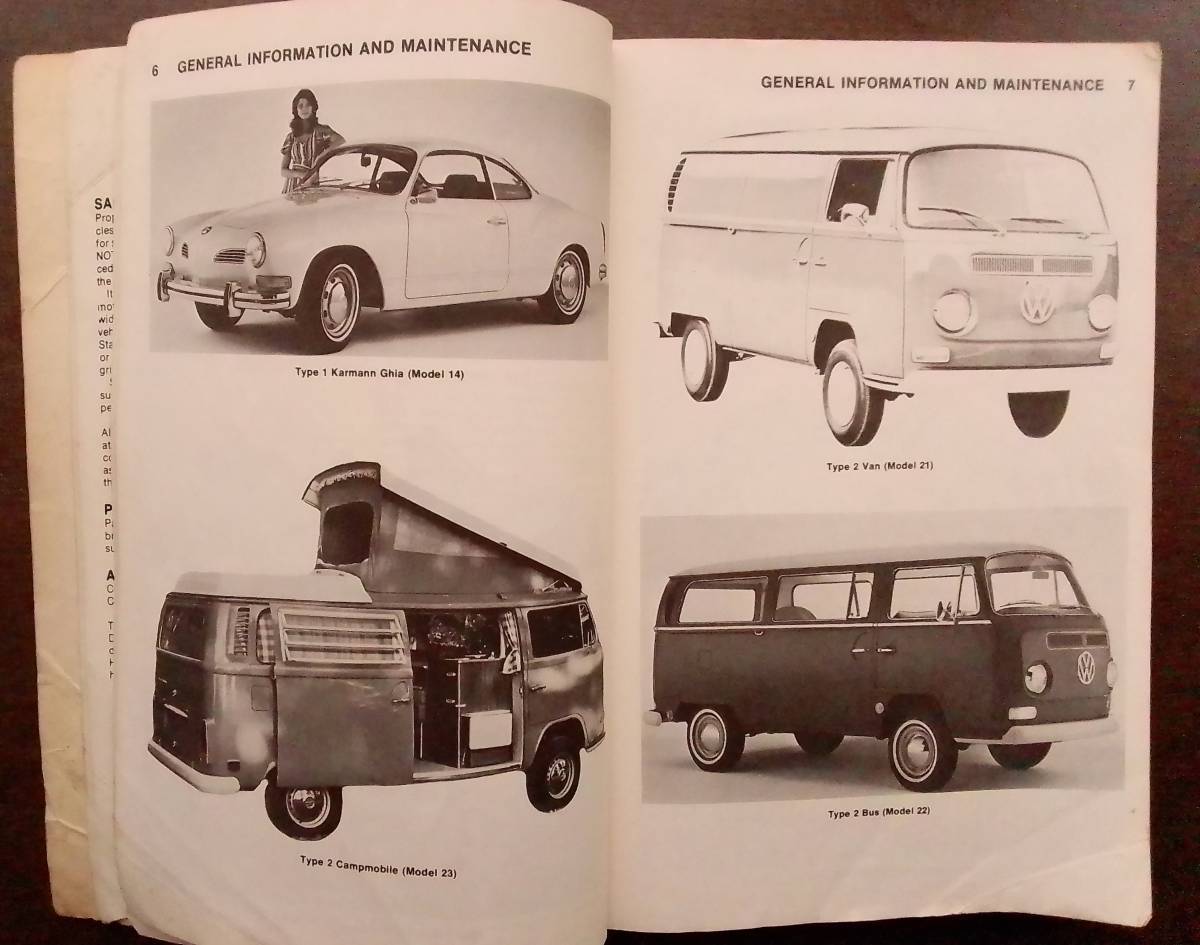 CHILTON\'S VOLKSWAGEN 1970 to 1981 air cooling VW Volkswagen Beetle Karmann-ghia air cooling Vanagon fast back type 1 2 3 4 repair book 