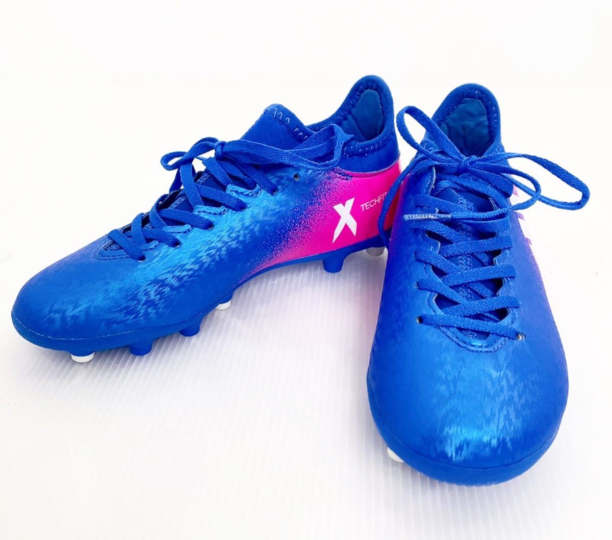 美品 adidas TECHFIT サッカーシューズ スパイク - フットサル