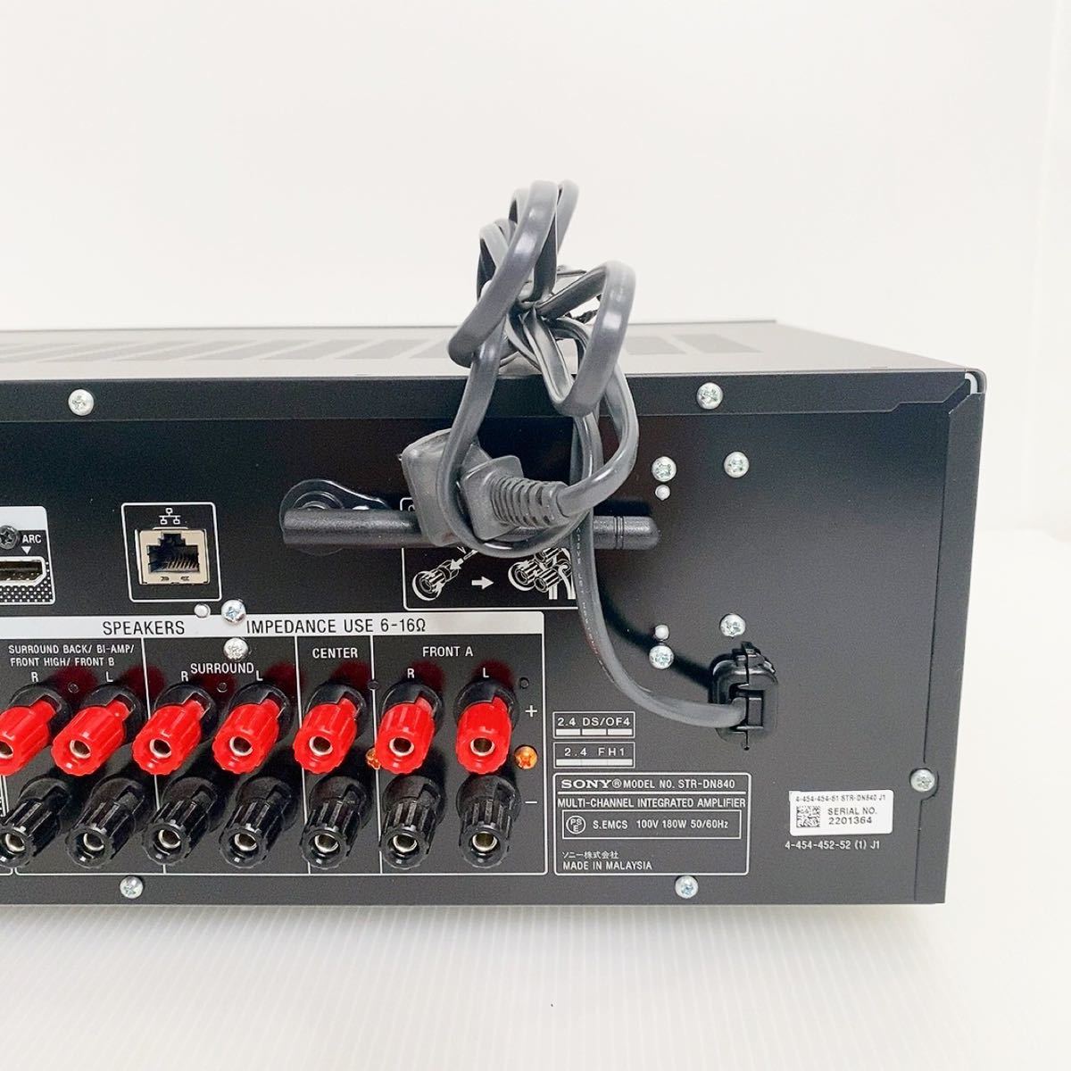 ソニー SONY STR-DN840 マルチチャンネルインテグレートアンプ ソニー SONY STR-DN840 マルチチャンネルインテグレートアンプ