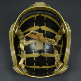 タクティカルヘルメット FLUXタイプ 樹脂製 M-LOK規格ヘルメットレール [ タン ] ミリタリーヘルメット フラックス_画像5