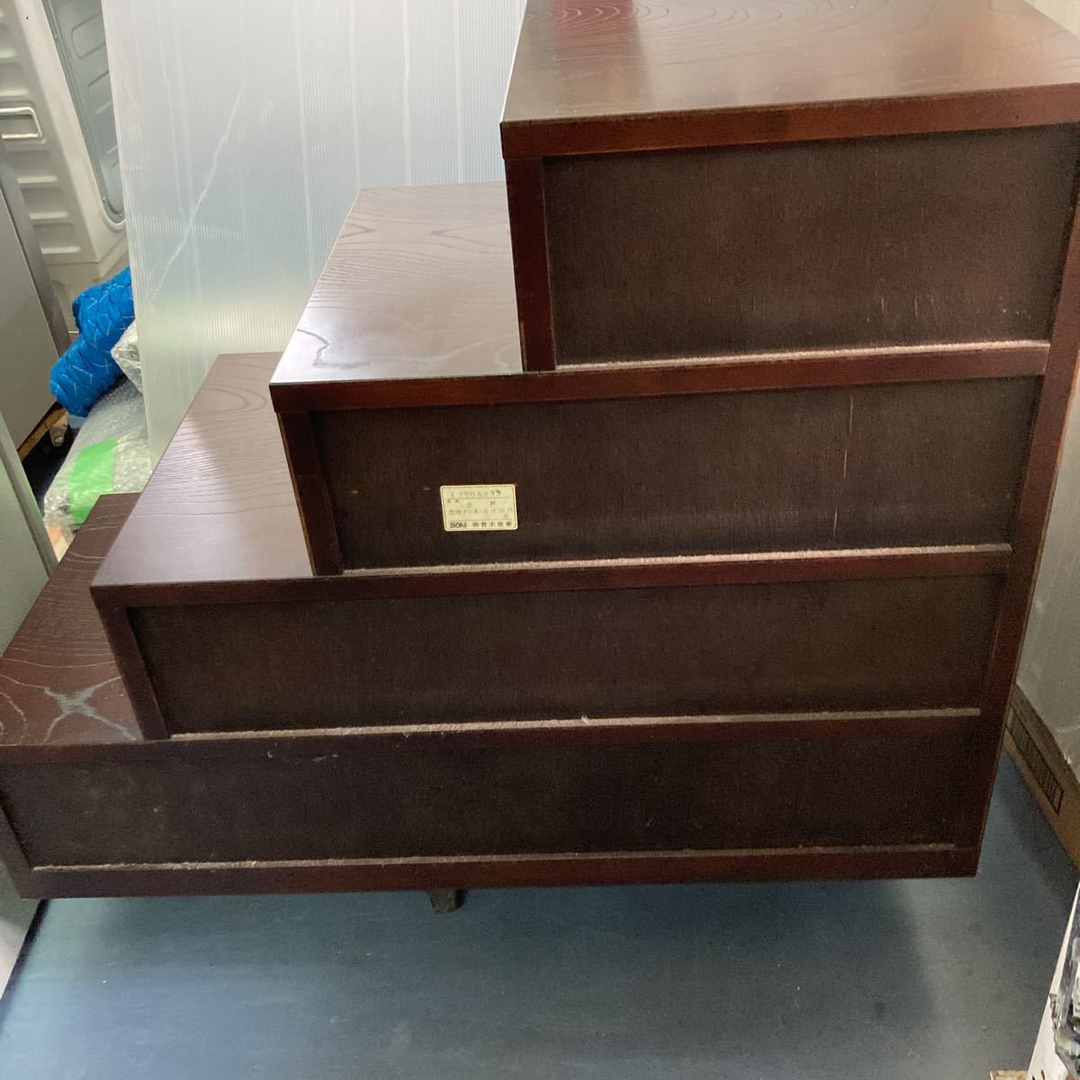 品 現状渡し 長期保管品 階段箪笥 時代箪笥 和家具 小物入れ 昭和