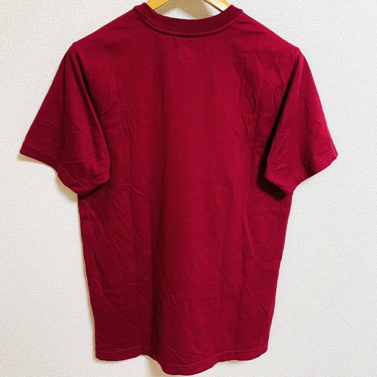 Supreme Chenille Arc Logo Top Tee Burgundy Red S 15aw 2015年 バーガンディー 赤 レッド シェニール アーチロゴ トップ 胸ロゴ_画像2