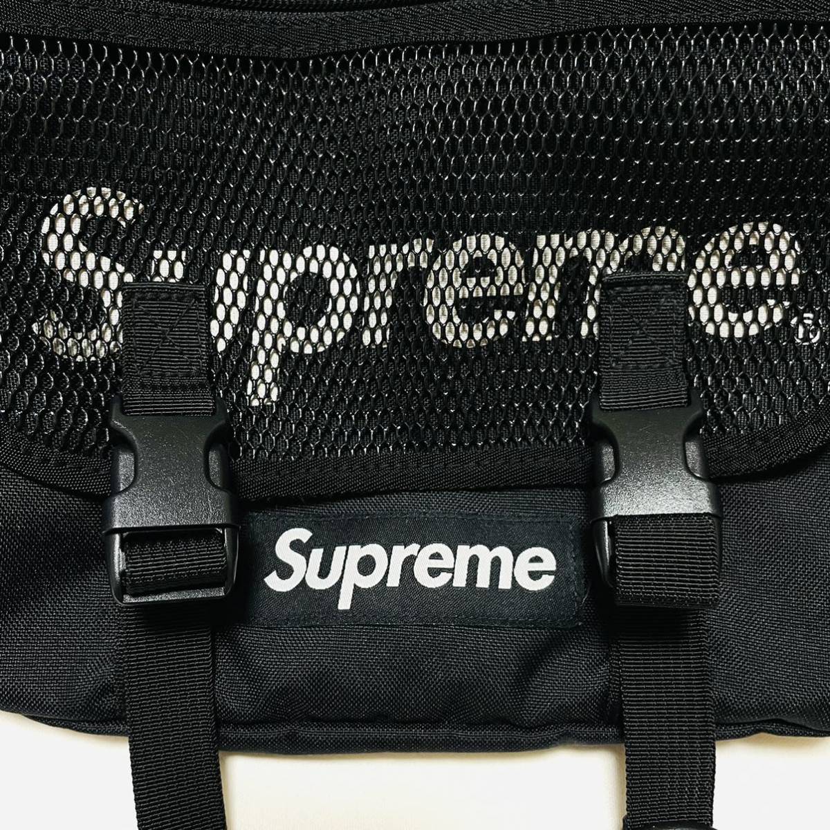 Supreme Waist Bag Black 6L 20ss 2020年 黒 ブラック ウエストバッグ