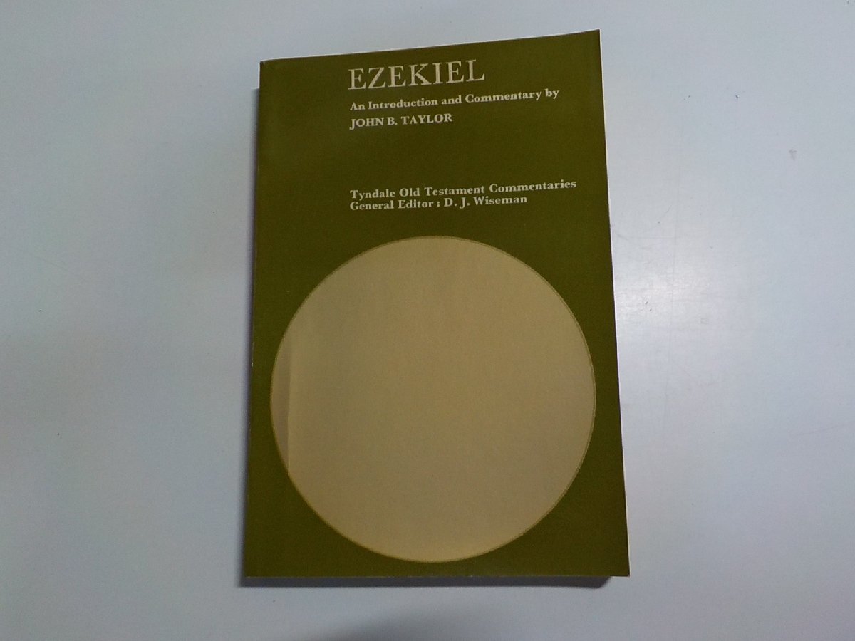 9V0346◆EZEKIEL JOHN B. TAYLOR THE TYNDALE PRESS☆_画像1