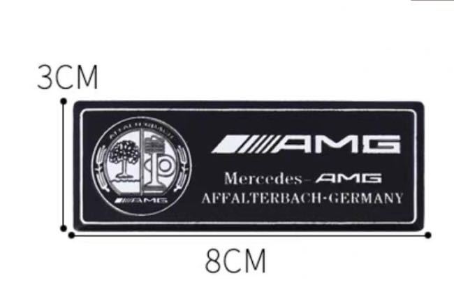 AMG эмблема высококлассный стикер высокое качество Mercedes Benz водонепроницаемый 